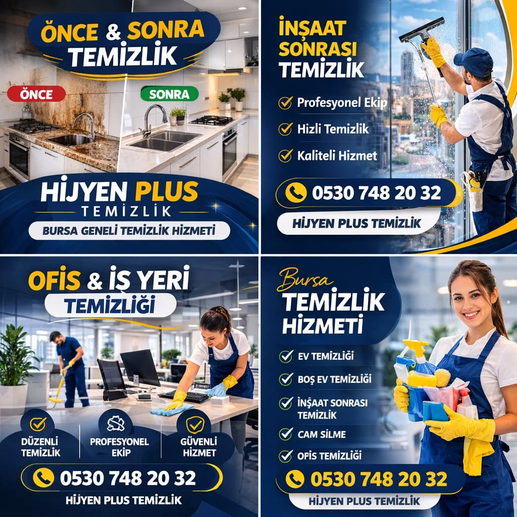 Bursa Ofis Temizlik Şirketi